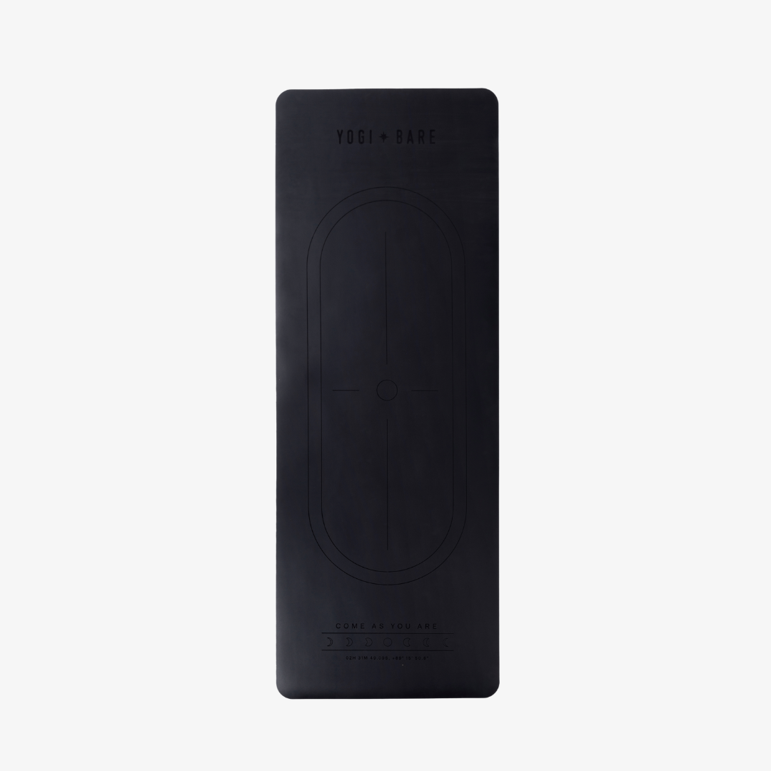 Original Paws Grip Yoga Mat - Midnight Black