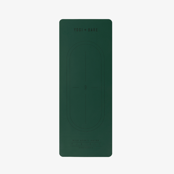 Original Paws Grip Yoga Mat - Wild Forest Green