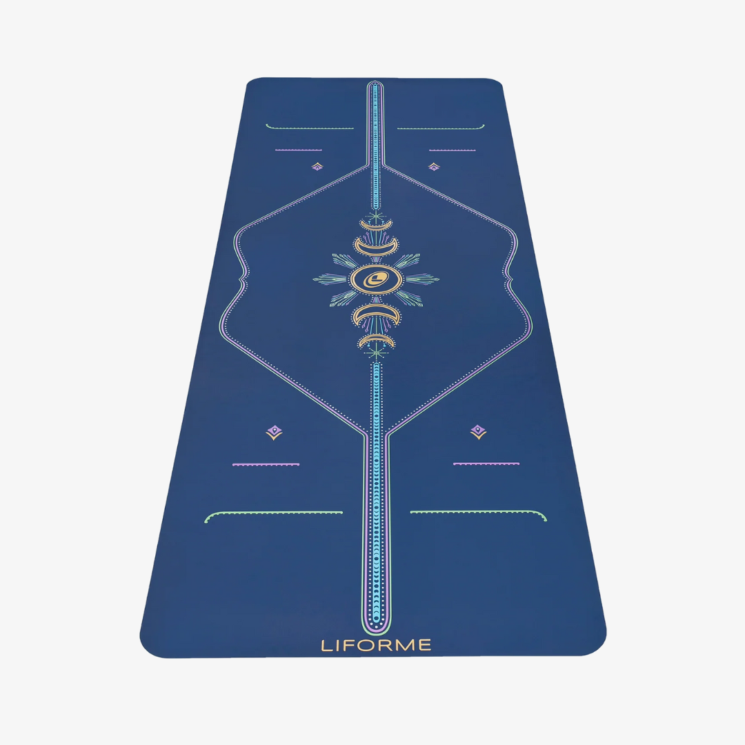 Cosmic Moon Travel Mat - Dusk Blue