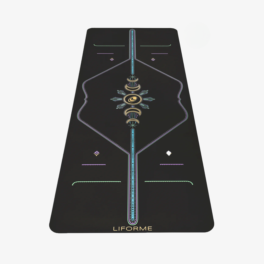 Cosmic Moon Travel Mat - Matte Black