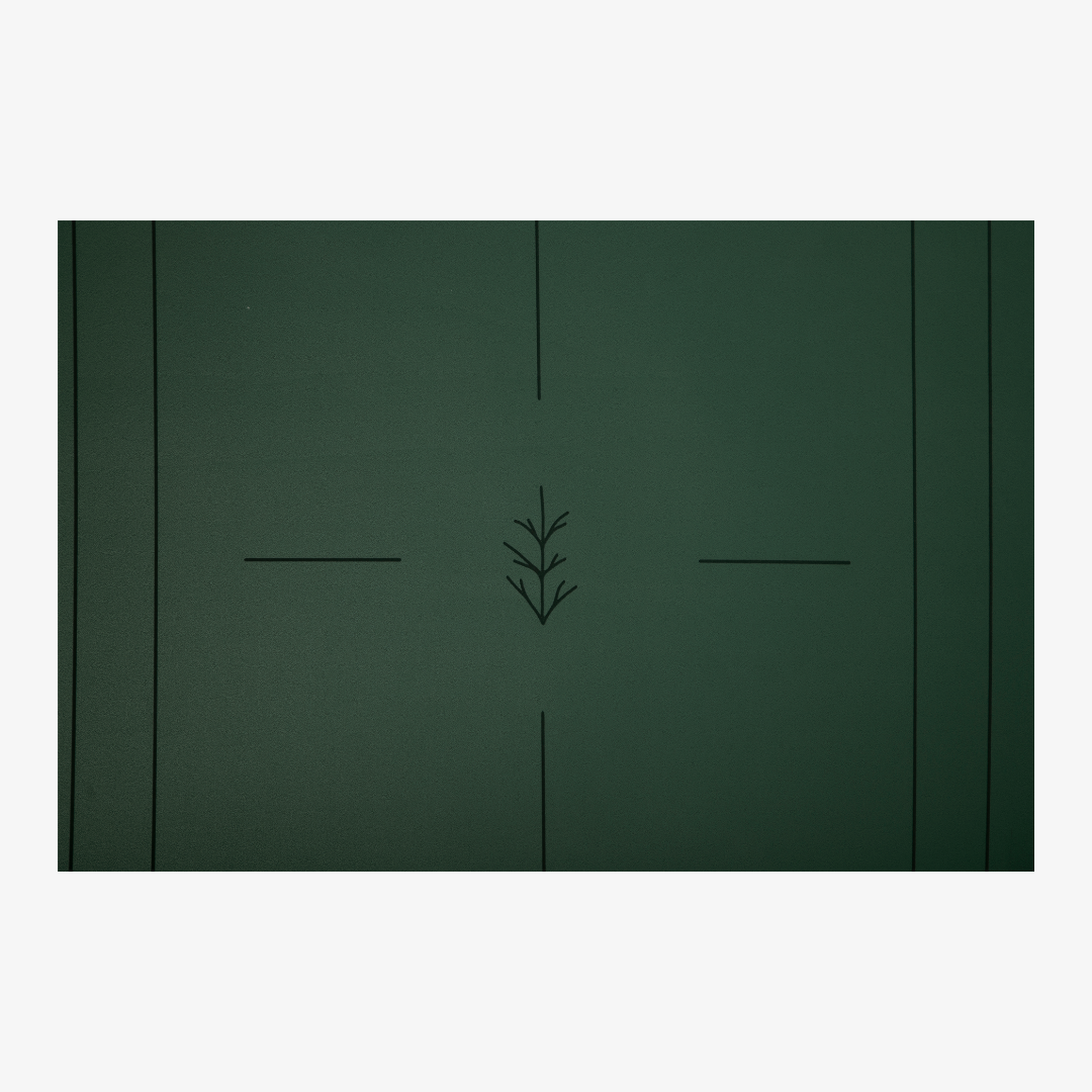 Original Paws Grip Yoga Mat - Wild Forest Green