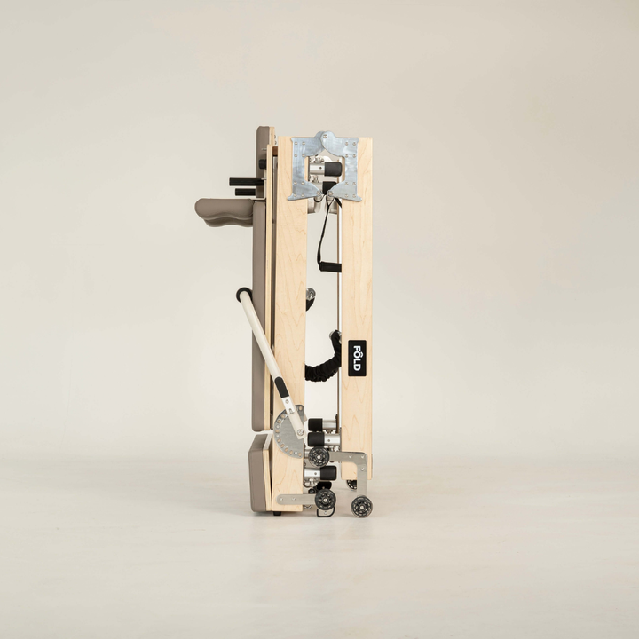 Original FOLD Reformer - With Easi-Fold Maple Oak - Mocha