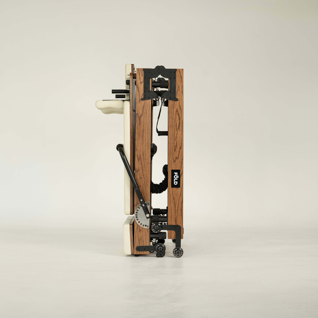 Original FOLD Reformer - With Easi-Fold Red Oak - Vanilla