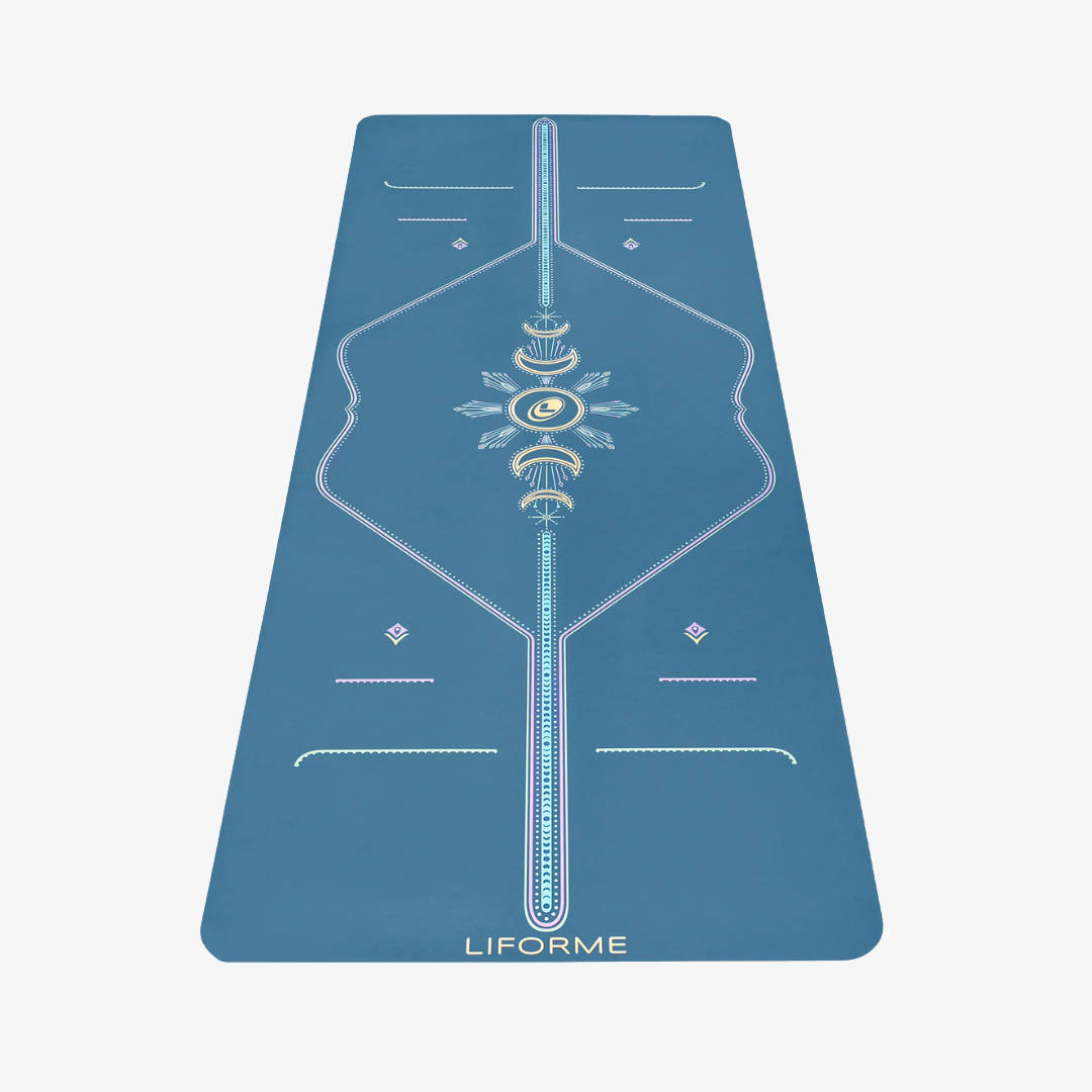Cosmic Moon Travel Mat - Blue