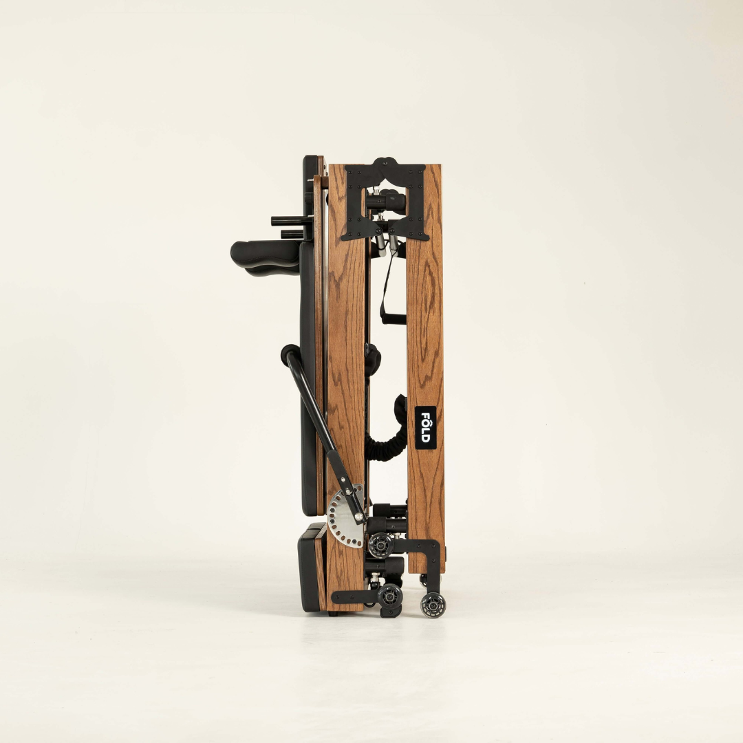 Original FOLD Reformer - With Easi-Fold Red Oak - Black