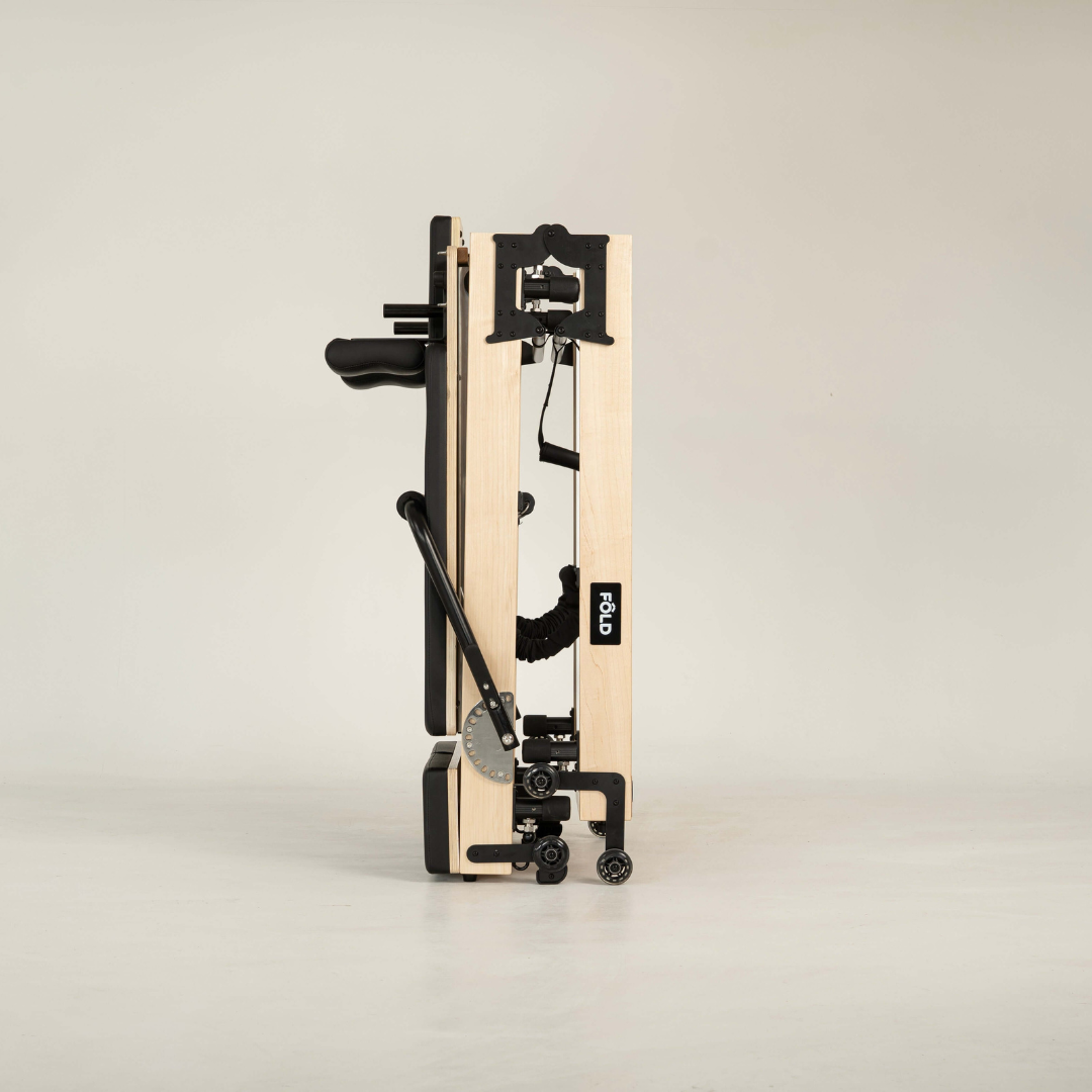 Original FOLD Reformer - With Easi-Fold Maple Oak - Black