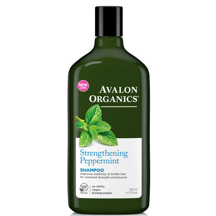 Avalon Organics Strengthening Peppermint Shampoo 325ml