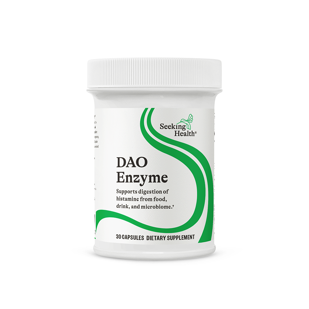 DAO Enzyme (Formerly Histamine Digest) | 30 Capsules | Seeking Health