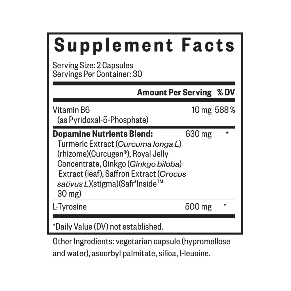 Dopamine Nutrients | 60 Capsules