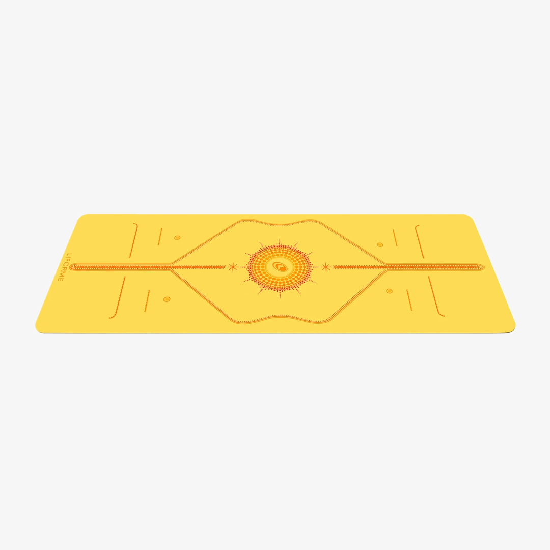 Radiant Sun Yoga Mat - Yellow