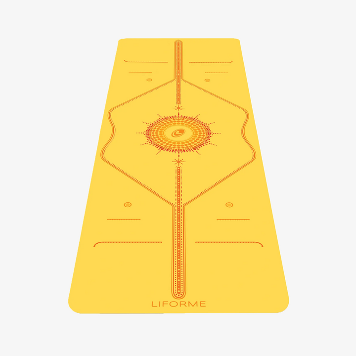 Radiant Sun Yoga Mat - Yellow