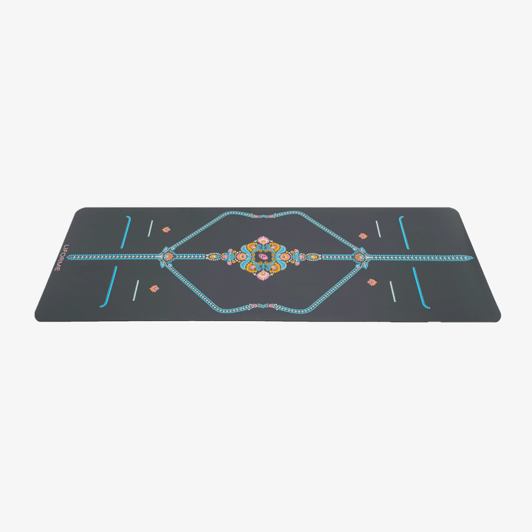 Mindful Garden Yoga Mat - Grey