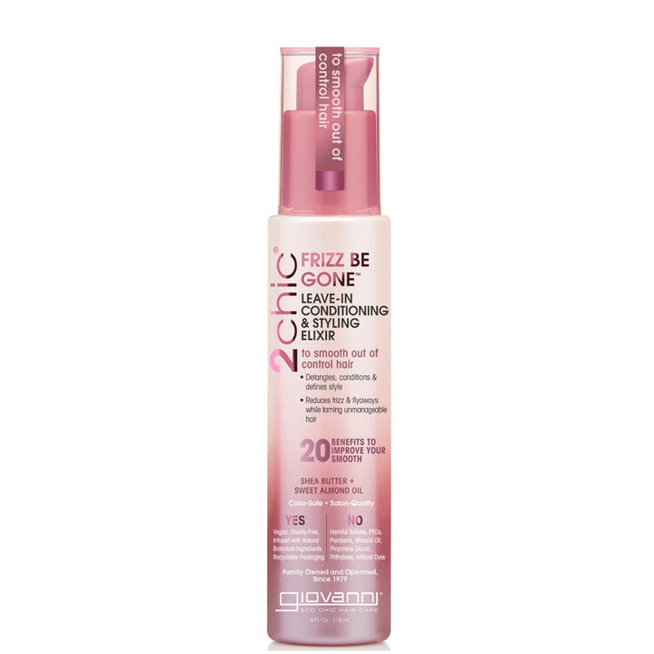 Giovanni 2chic Frizz be Gone Leave-in Conditioning & Styling Elixir 118ml