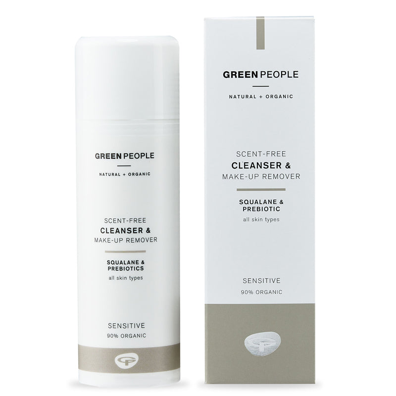 Green People Scent-Free Cleanser & Make-up Remover 150ml