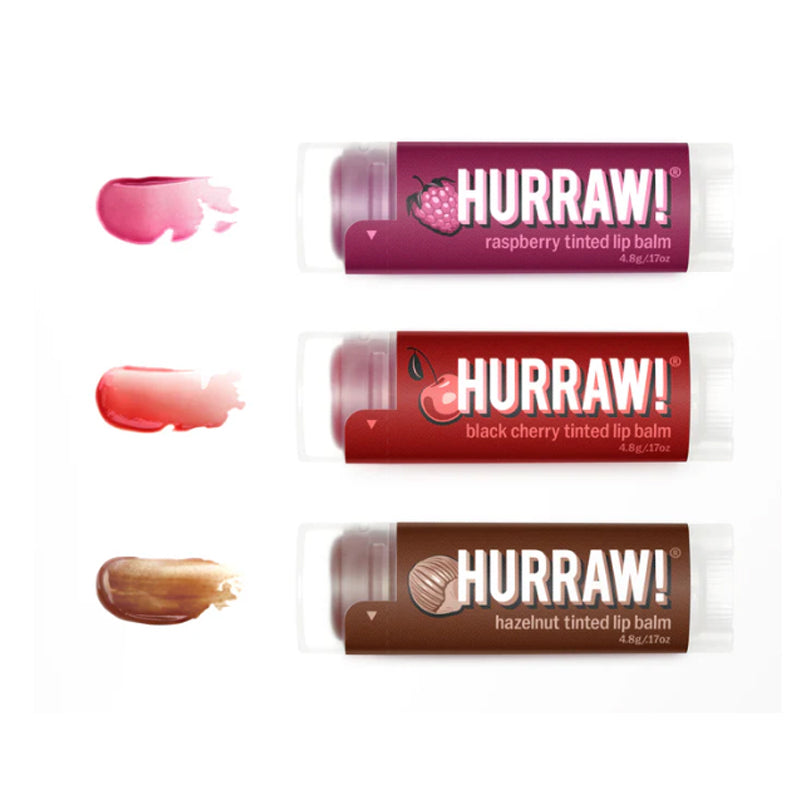 Hurraw Black Cherry Tinted Lip Balm 4.8g