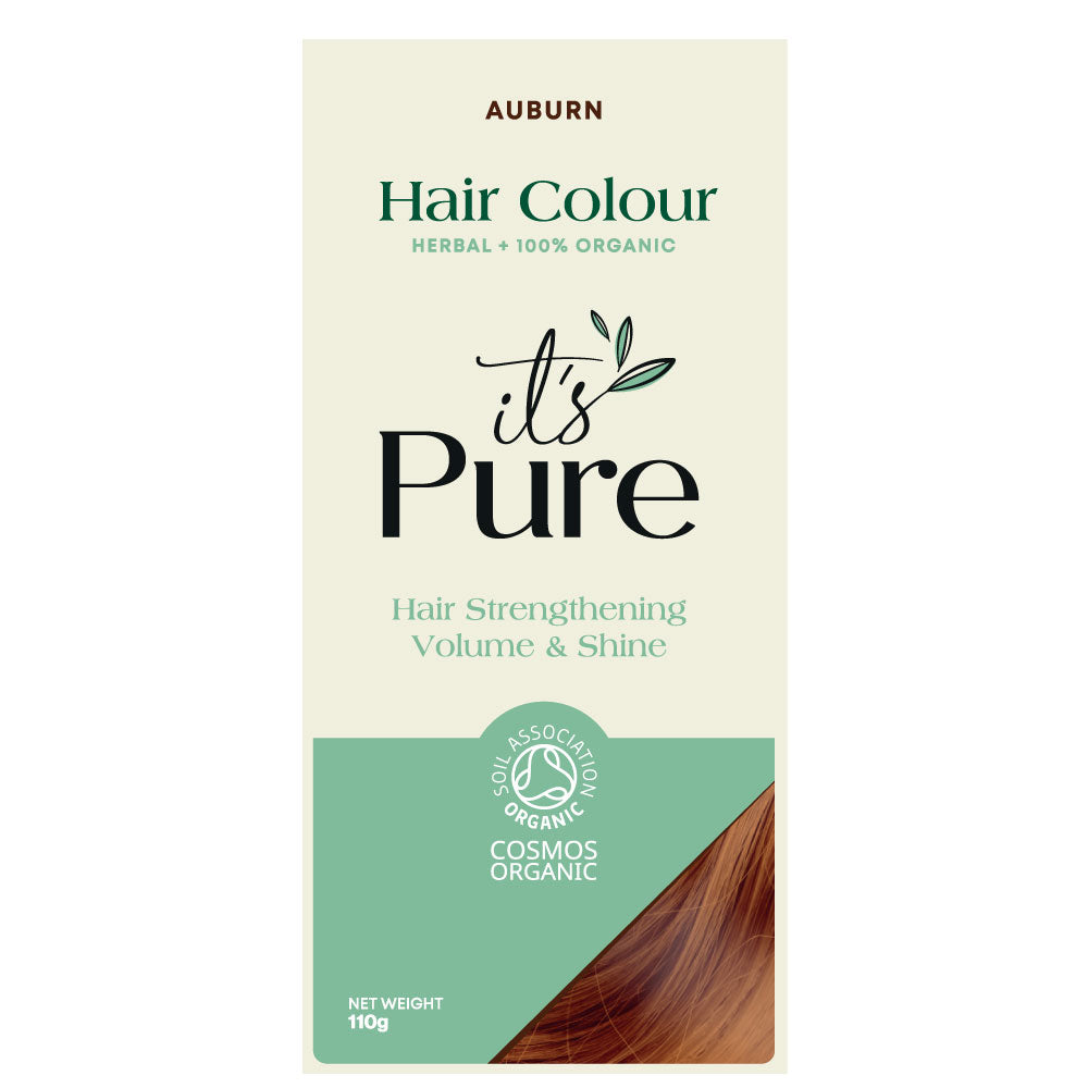 It's Pure Herbal Hair Colour Auburn 110g