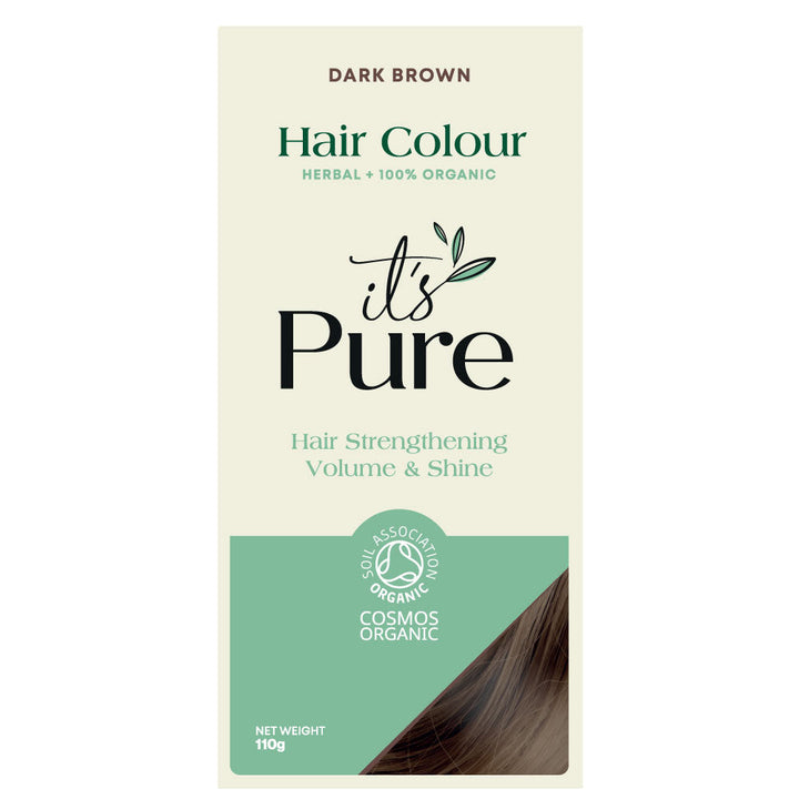 It's Pure Herbal Hair Colour Dark Brown 110g