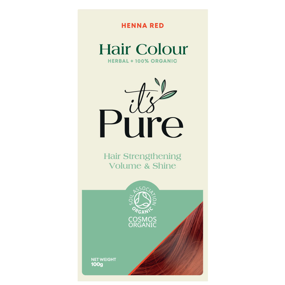 It's Pure Herbal Hair Colour Henna Red 100g