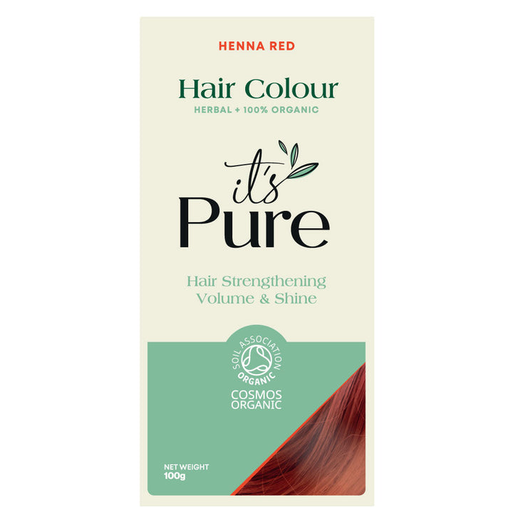 It's Pure Herbal Hair Colour Henna Red 100g