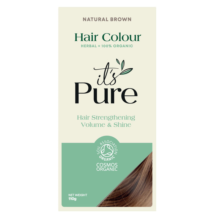 It's Pure Herbal Hair Colour Natural Brown 110g