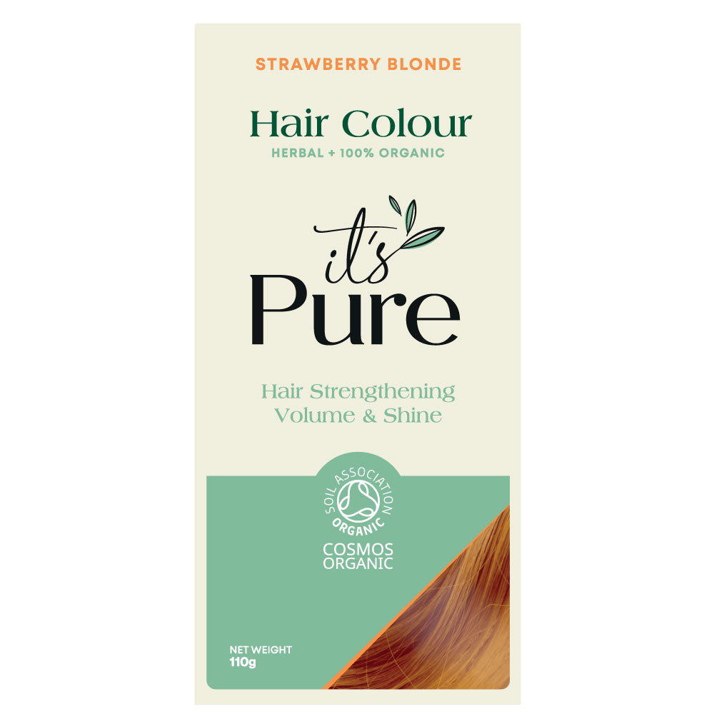 It's Pure Herbal Hair Colour Strawberry Blonde 110g
