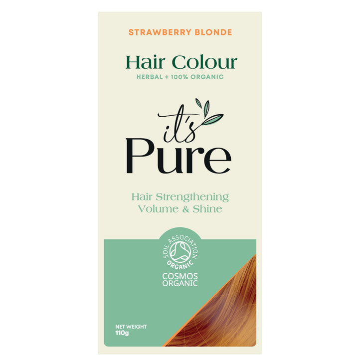 It's Pure Herbal Hair Colour Strawberry Blonde 110g
