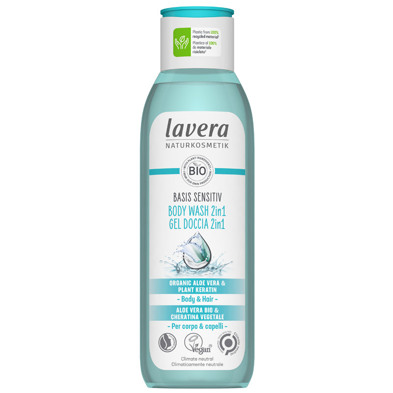 Lavera Basis Sensitiv Body Wash 2in1 250ml