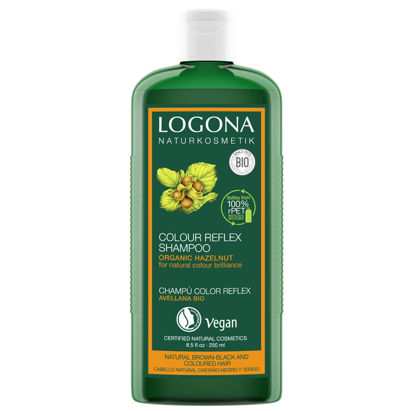 Logona Colour Reflex Shampoo Organic Hazelnut 250ml