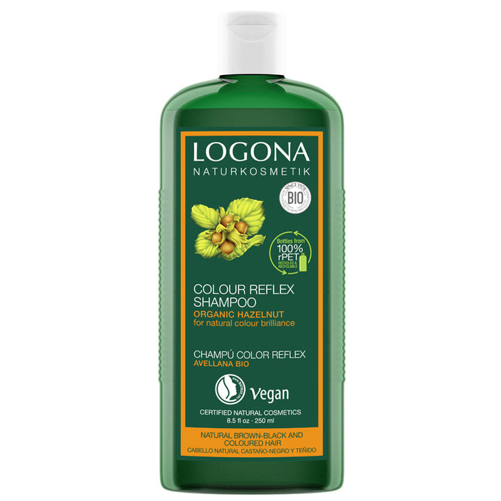 Logona Colour Reflex Shampoo Organic Hazelnut 250ml