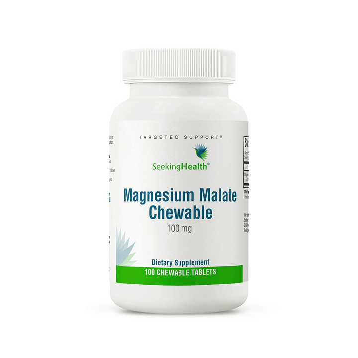 Magnesium Malate Chewable | 100 Tablets
