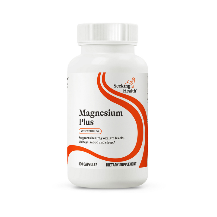Magnesium Plus | With Vitamin B6 | 100 Capsules