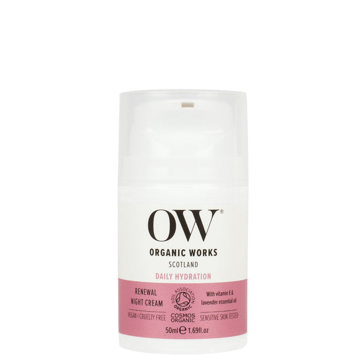 Organic Works Renewal Night Cream 50ml