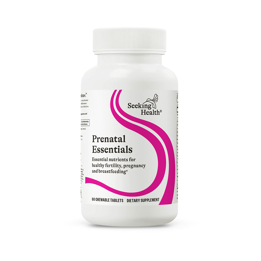 Prenatal Essentials Chewable | 60 Tablets