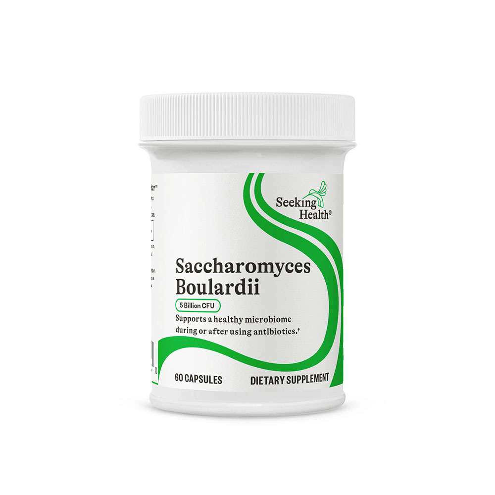 Saccharomyces Boulardii | 60 Capsules | Seeking Health