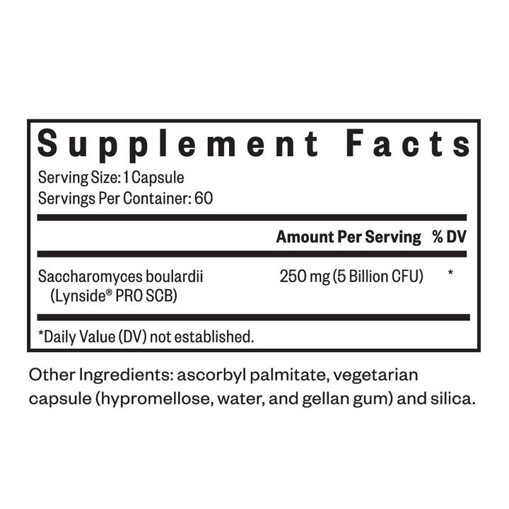 Saccharomyces Boulardii | 60 Capsules | Seeking Health