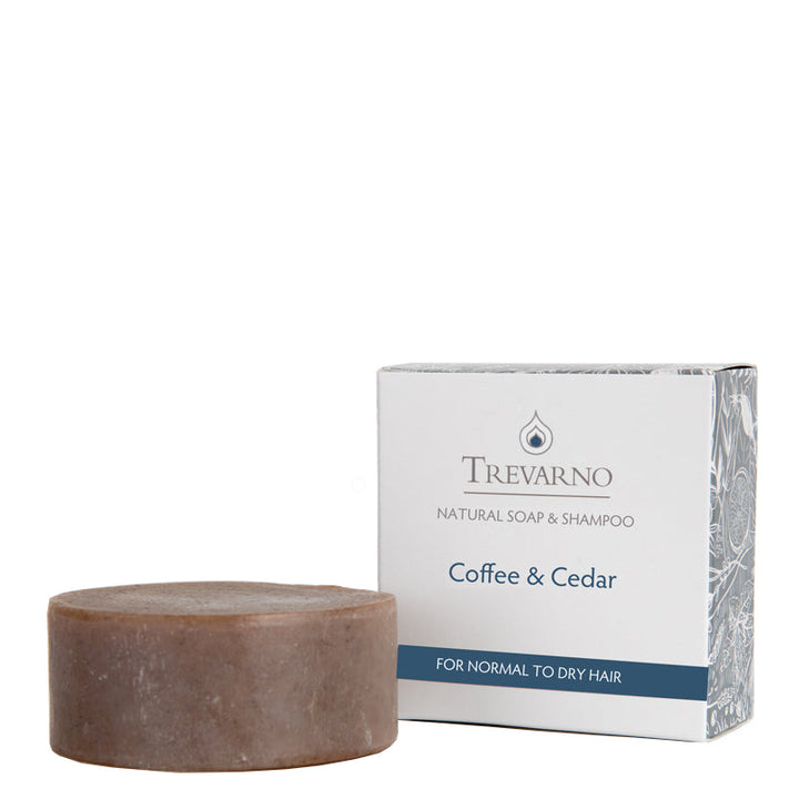 Trevarno Coffee & Cedar Soap & Shampoo Bar 75g