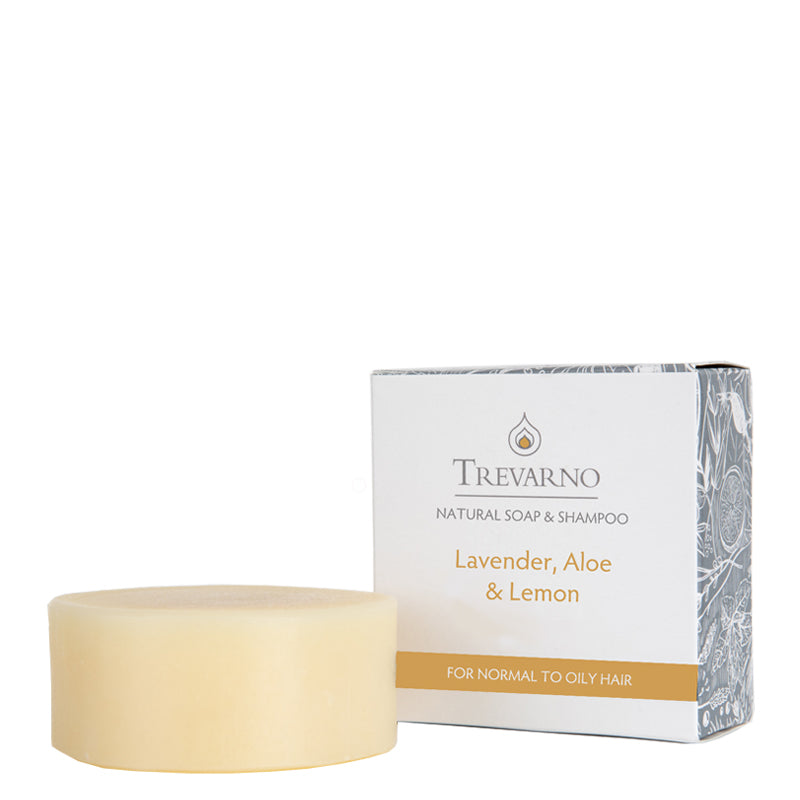 Trevarno Lavender, Aloe & Lemon Soap & Shampoo Bar 75g