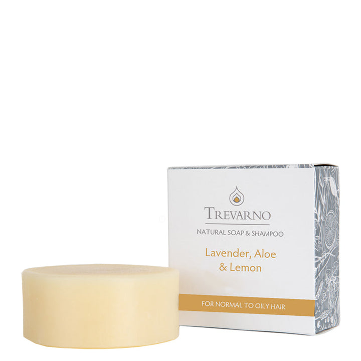Trevarno Lavender, Aloe & Lemon Soap & Shampoo Bar 75g