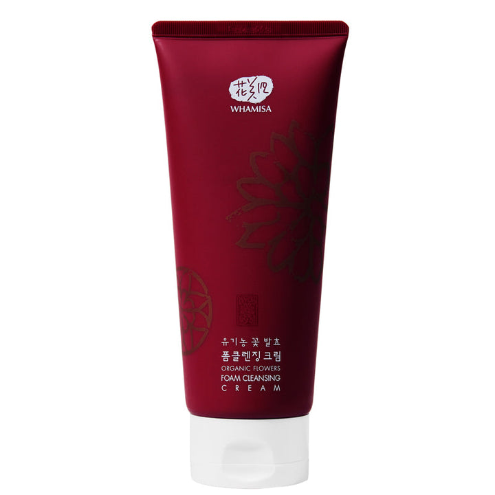 Whamisa Organic Flowers Foam Cleansing Cream 200ml