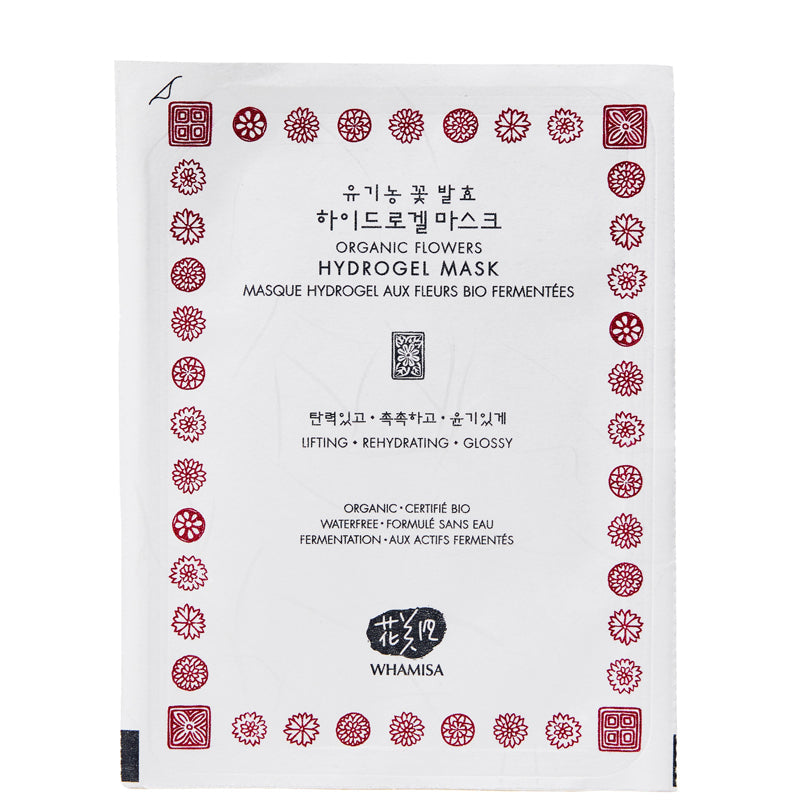 Whamisa Organic Flowers Hydrogel Mask 33g