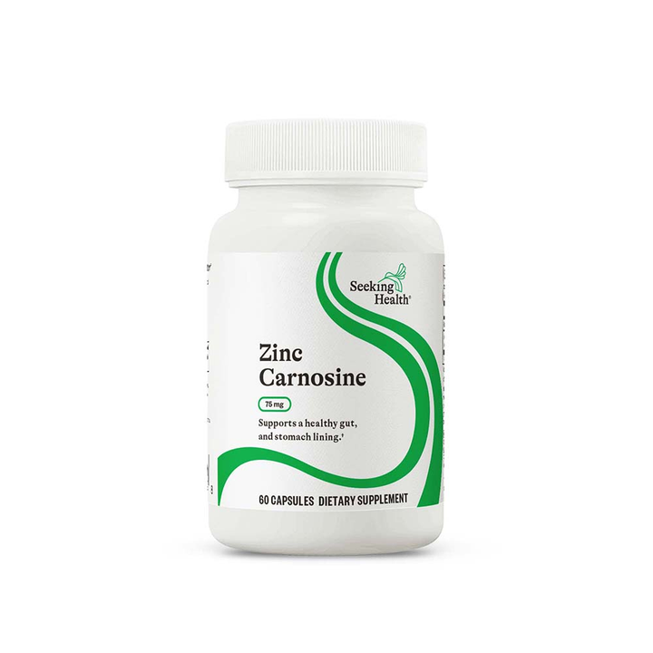 Zinc Carnosine | 60 Capsules | Seeking Health