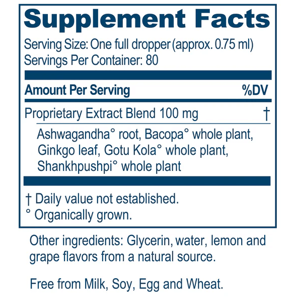 Bacopa Plus Kids Drops - 60ml - Ayush Herbs