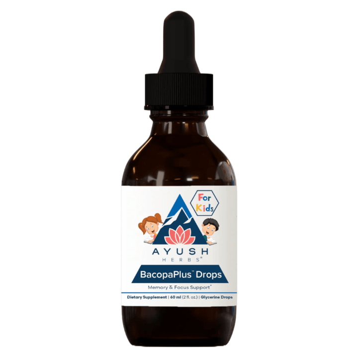 Bacopa Plus Kids Drops - 60ml - Ayush Herbs