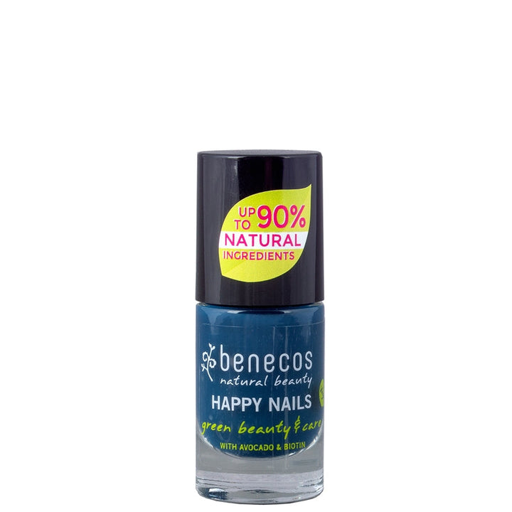Benecos Nail Polish Nordic Blue 5ml UK DELIVERY ONLY
