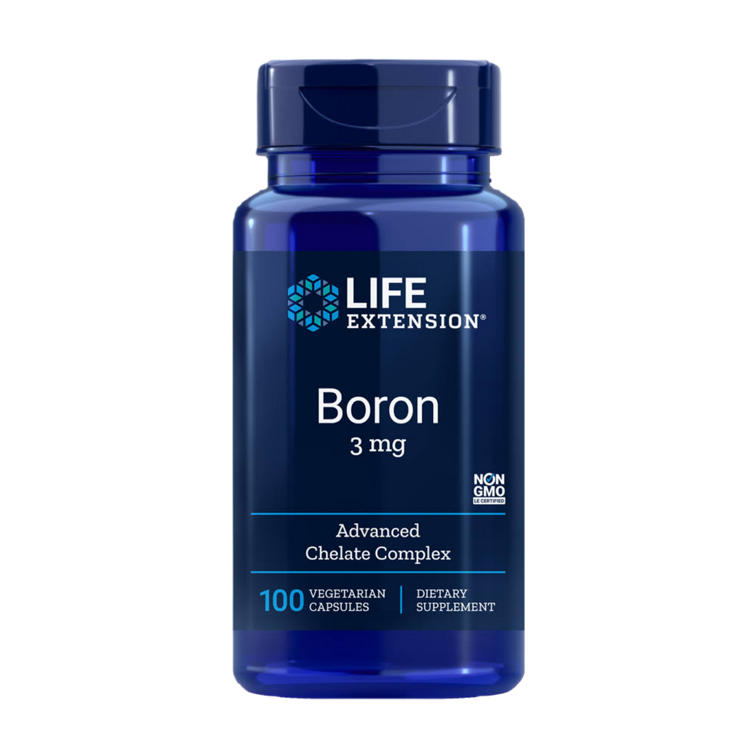 Boron 3mg | 100 Veg Capsules | Life Extension