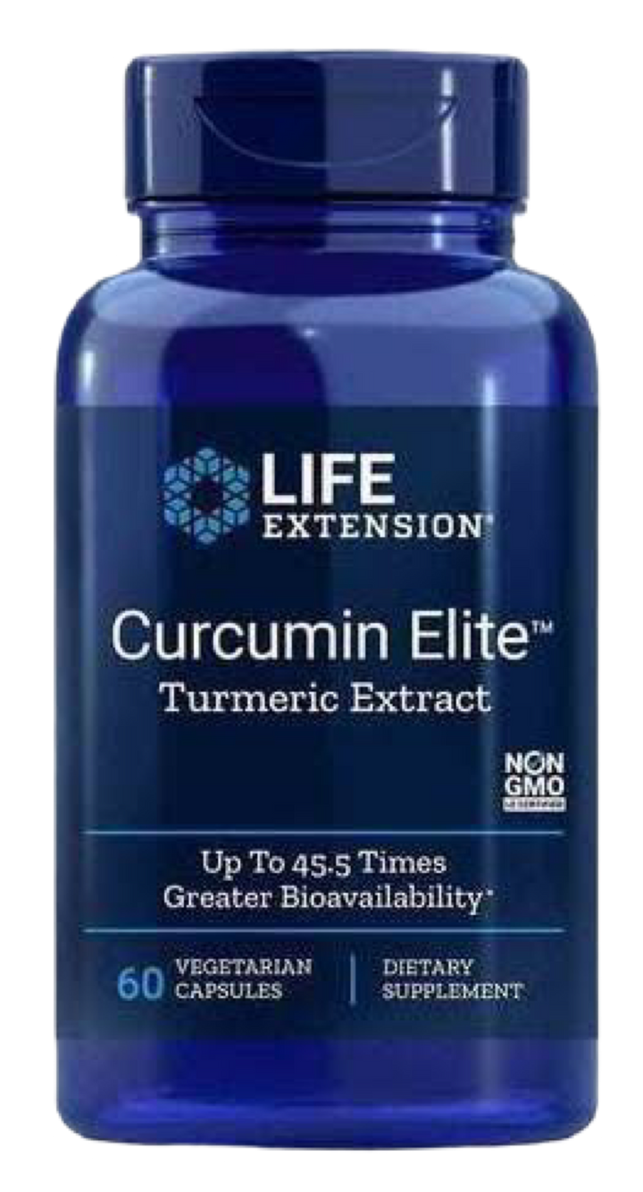 Curcumin Elite™ Turmeric Extract | 60 Veg Caps | Life Extension
