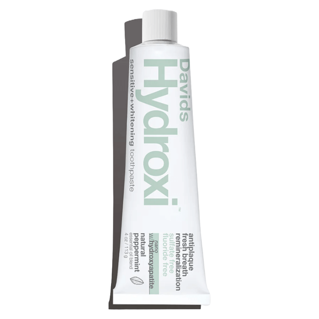 Davids Hydroxi™ sensitive + whitening nano hydroxyapatite premium toothpaste / peppermint 113g
