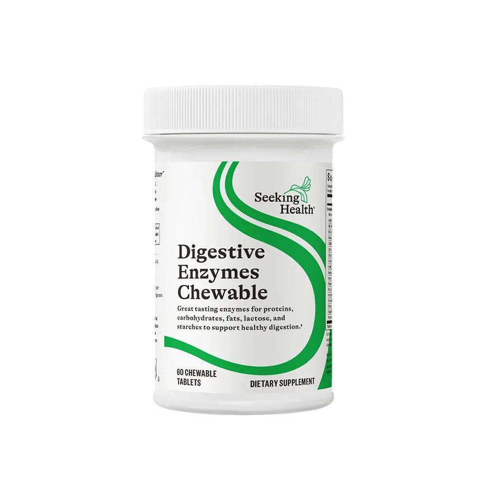 Digestive Enzymes Chewable | 60 Tablets
