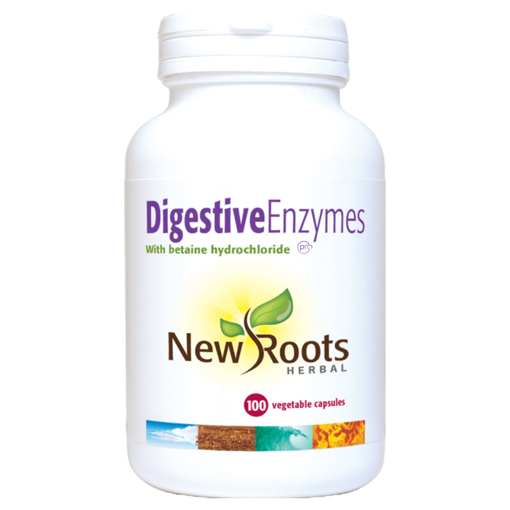Digestive Enzymes with Betaine Hydrochloride | 100 Capsules