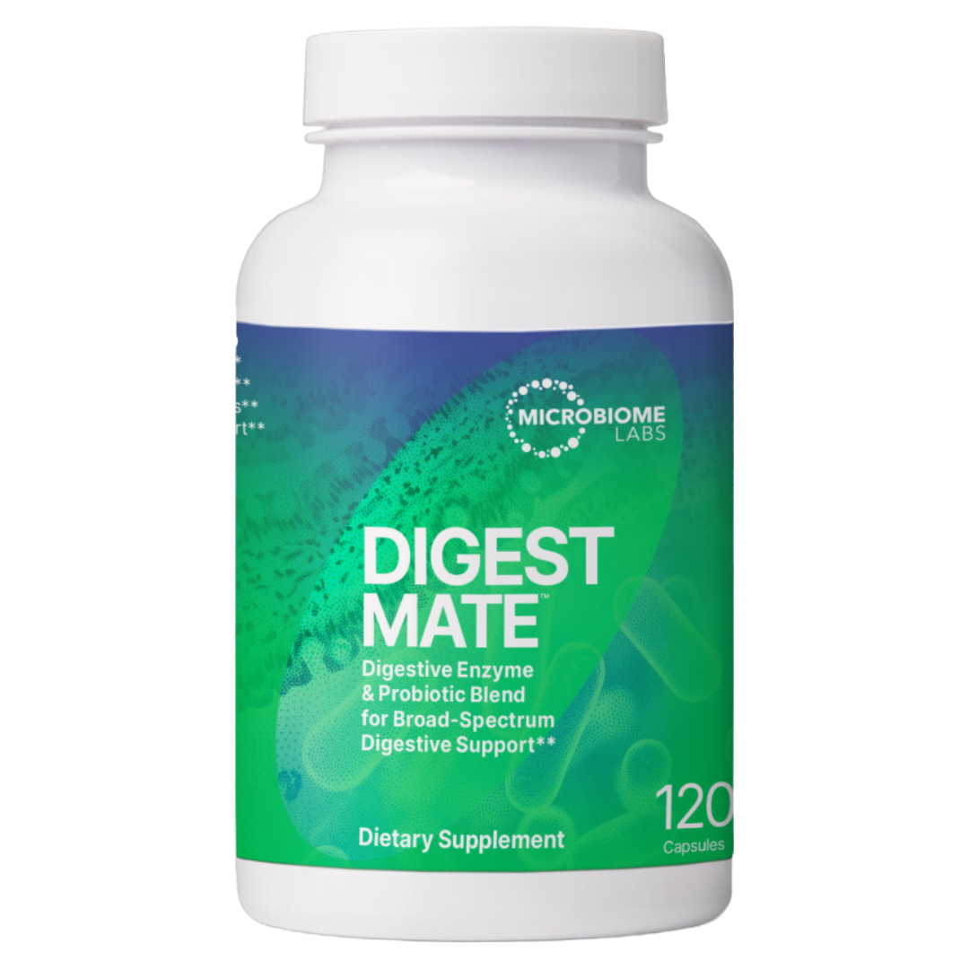 DigestMate - 120 Capsules - Microbiome Labs